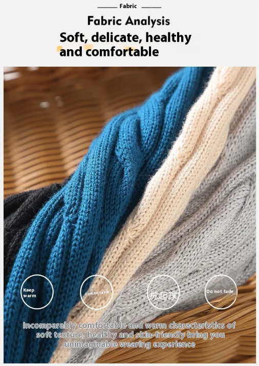 Men's Zip-Up Knit Sweater