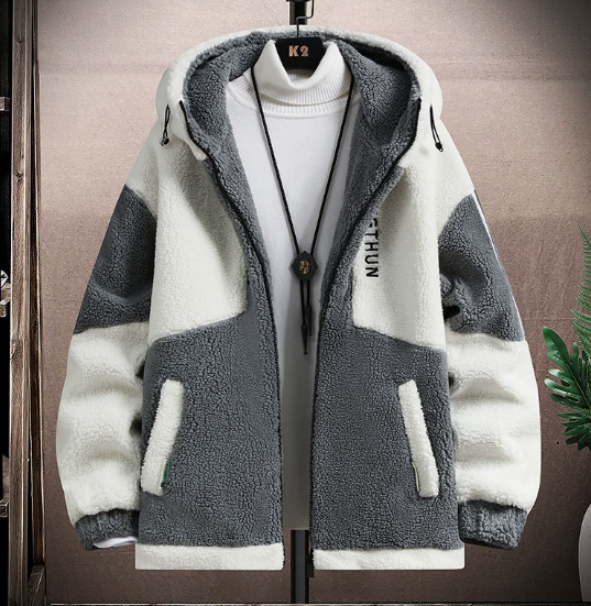 Plush Lambswoil Zip Cardigan