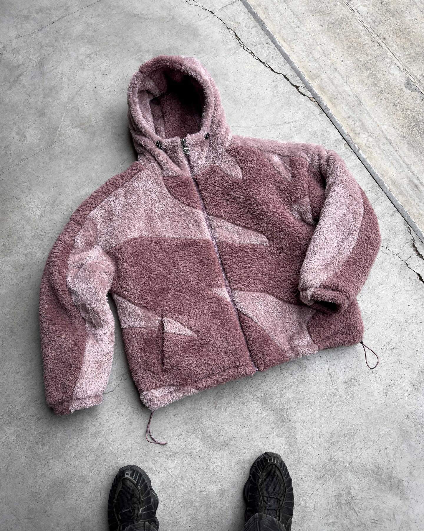 Plush Lambswoil Zip Cardigan