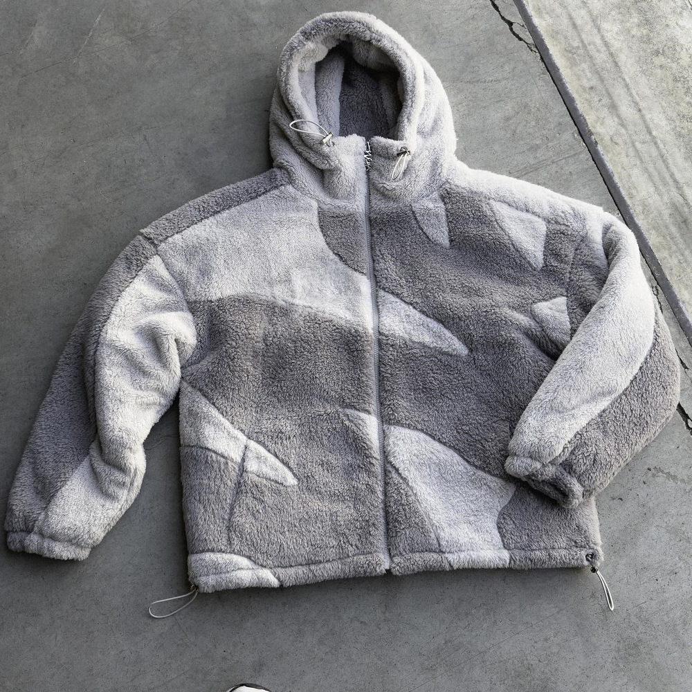 Plush Lambswoil Zip Cardigan